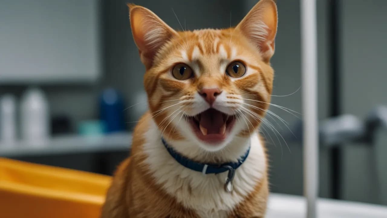 Jakie są objawy i leczenie zapalenia gardła u kota?