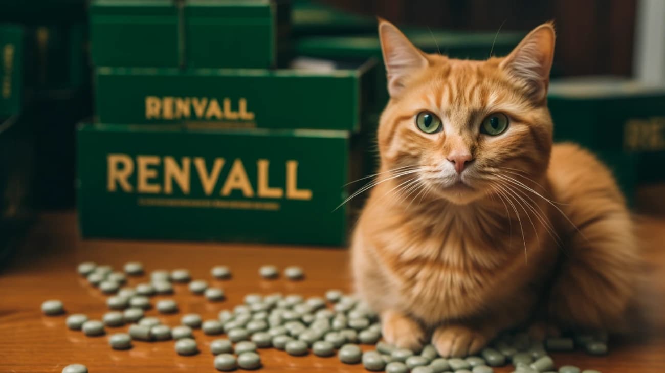 Renalvet dla Kota - kapsułki o działaniu wspomagającym---</>