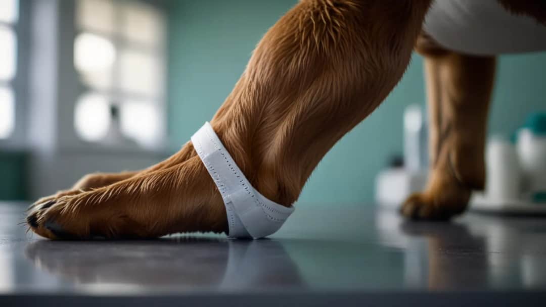 Naciągnięte więzadła u psa: objawy, diagnoza i leczenie urazu